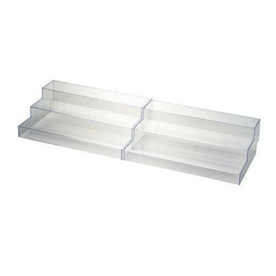 スライド式ひな段 クリア/1台