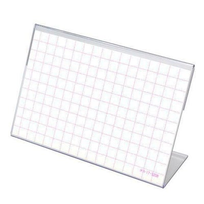 カード立 L型 PET・トーメイ/10個入1箱