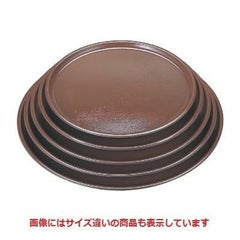 丸盆 丸盆ブラウン布目尺2寸 NS加工