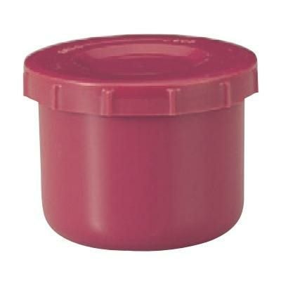 コンテナ 【汁椀 ワイン色スクリューキャップ式】 高さ70 直径:93 【食器】/小物送料対象商品