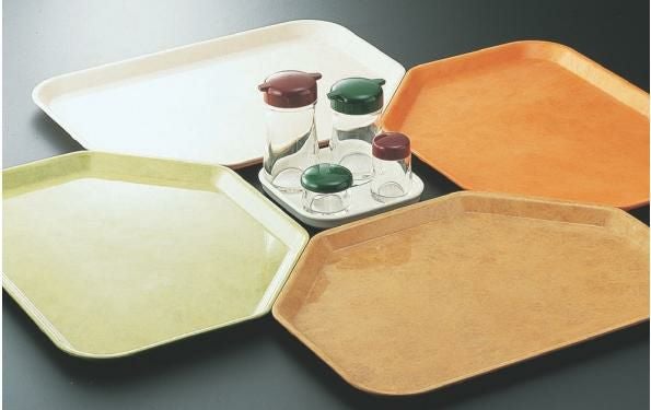 トレー (SS-45)六角盆オレンジ WS