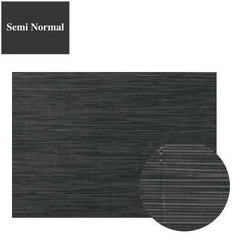 ランチョンマット COL.7ブラックストライプAエレガントマットセミノーマル