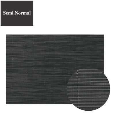 ランチョンマット COL.7ブラックストライプAエレガントマットセミノーマル