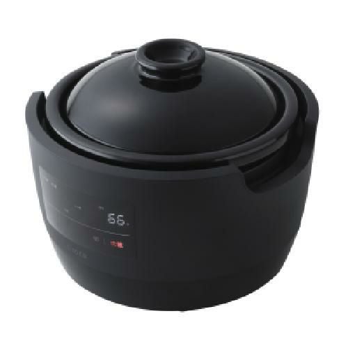 SR-E111 【長谷園×siroca】全自動炊飯土鍋 かまどさん電気 3合炊き 幅300×奥行300×高さ188(mm)