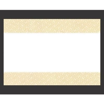 敷紙  尺3寸長手和紙敷マット(100枚単位)紗綾紋   幅380 奥行260