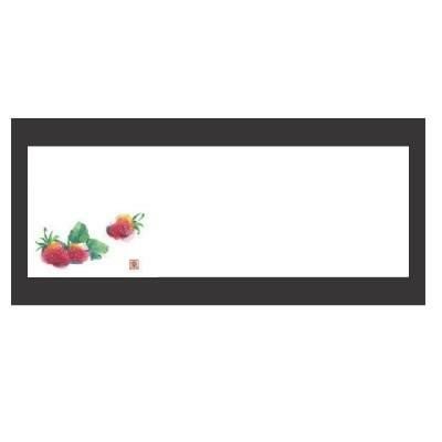 敷紙  箸置マット(100枚単位)いちご(1月～4月)  幅380 奥行130