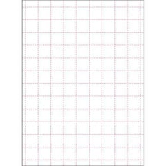 POP用紙 大 白 アミ目入/50枚×1冊