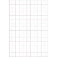 POP用紙 みの判 白 アミ目入/50枚×1冊