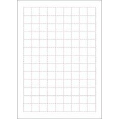 POP用紙 A4判 無字/50枚×1冊