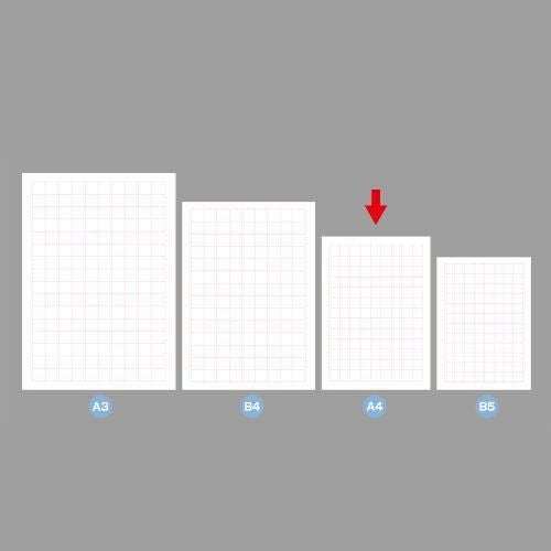 POP用紙 A4判 無字/50枚×1冊
