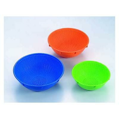 TH PP製 丸型 醗酵カゴ 48719 オレンジ φ220