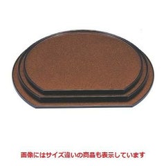 半月盆 式部半月盆梨地渕黒尺2寸