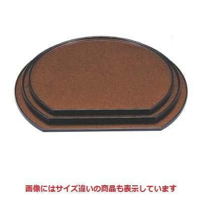 半月盆 式部半月盆梨地渕黒尺2寸