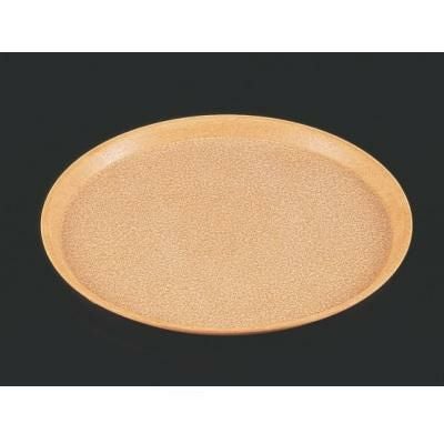 トレー (S-35)耐熱丸トレーブラウンモスト NS加工 S-35 高さ20 直径:353