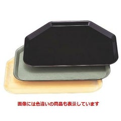 トレー 耐熱六角トレー溜塗り SS塗 NS加工