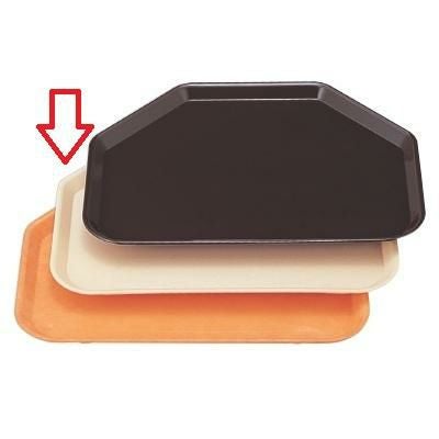 トレー 六角トレーアイボリー