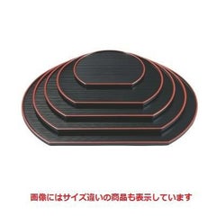 半月盆 乱引半月盆黒天朱5寸