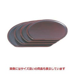 半月盆 半月盆溜塗尺4寸 SS塗 NS加工