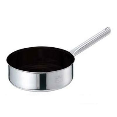 片手鍋 浅型 モリブデンジ2プラス 蓋無 18cm