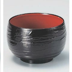 飯碗 宝飯椀溜内朱塗