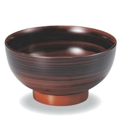 丼碗 うどん丼 総木目塗