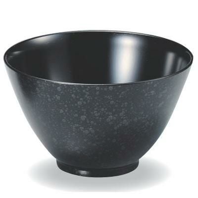 丼碗 5.3寸ラックボール 黒油滴