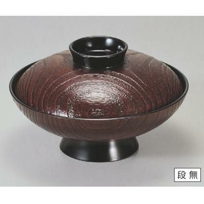 煮物椀 5.5寸小槌木目椀 栃
