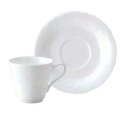 かまくら コーヒーカップ&ソーサーセット（10入）カップ径83×幅108×高さ76（ｍｍ）/ソーサー径155×高さ20(ｍｍ）