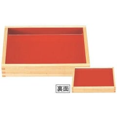1-121-13 惣菜バット白木内朱尺1寸