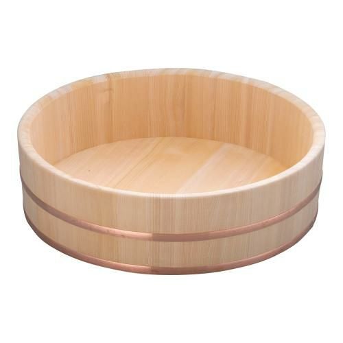 木製銅箍 飯台(サワラ材) 54cm