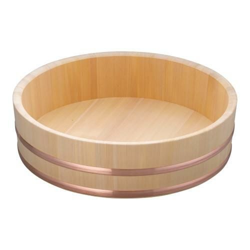 木製銅箍 飯台(サワラ材) 60cm