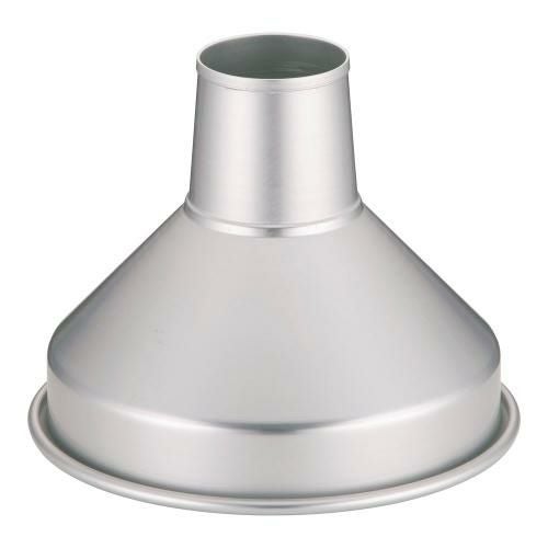 アルマイト 広口 ロート 21cm