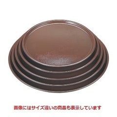 丸盆 丸盆ブラウン布目尺1寸 NS加工