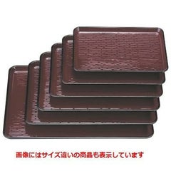 お盆 耐熱長手盆ウルミ鎌倉彫尺4寸 NS加工