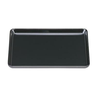 お盆 名刺盆黒(本漆塗)7寸