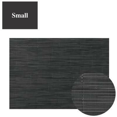 ランチョンマット COL.7ブラックストライプAエレガントマットスモール