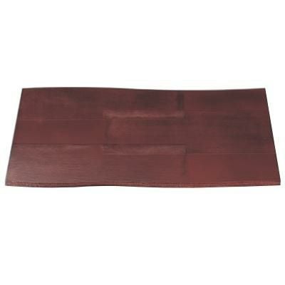 お盆 尺4寸流木敷膳布張根来