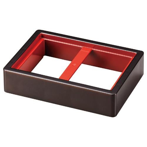 松風長角セイロ(底無) 溜 A 20.8×14.8×H4.5(cm)/業務用/新品/小物送料