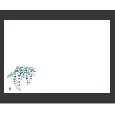 敷紙 尺3寸長手和紙敷マット(100枚単位)藤(4月～5月)