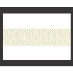 敷紙  尺3寸長手和紙敷マット(100枚単位)檜垣紋  幅380 奥行260