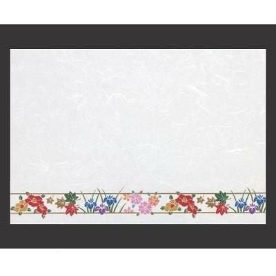 敷紙 尺3寸長手和紙敷マット(100枚単位)花帯