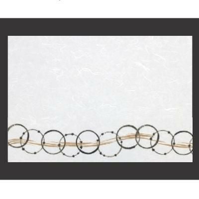 敷紙 尺3寸長手和紙敷マット(100枚単位)刷毛目・輪