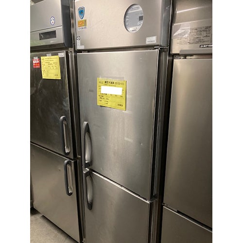 業界最長1年保証】【中古】縦型冷凍庫 大和冷機 221SS-EC 幅600×奥行