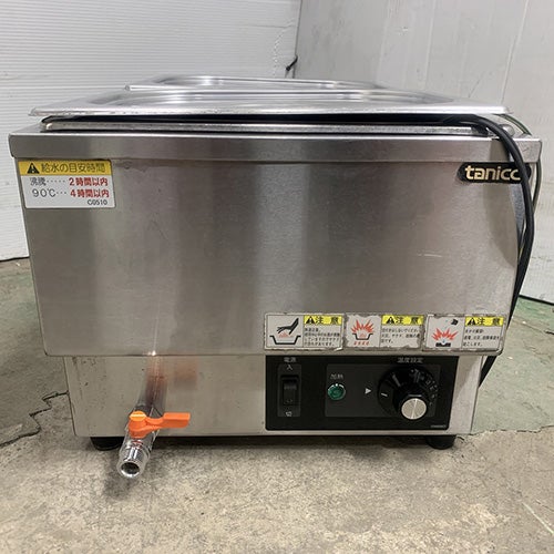 中古】スープウォーマー タニコー N-TCW-3555E-4 幅350×奥行550×高さ