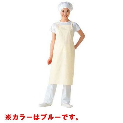 ウルトラドライエプロン たすき掛け E-1004-1T ブルー