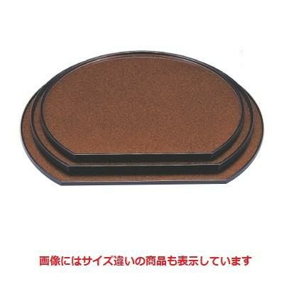 半月盆 式部半月盆梨地渕黒尺1寸