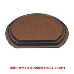 半月盆 式部半月盆梨地渕黒尺1寸