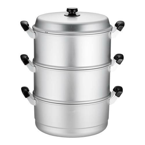 アルマイト スチームクッカー 33cm 二重