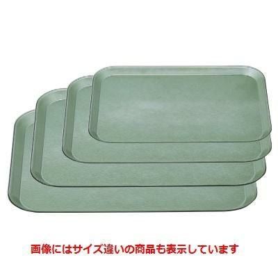 トレー 耐熱長手トレーグリーン雲流43cm NS加工