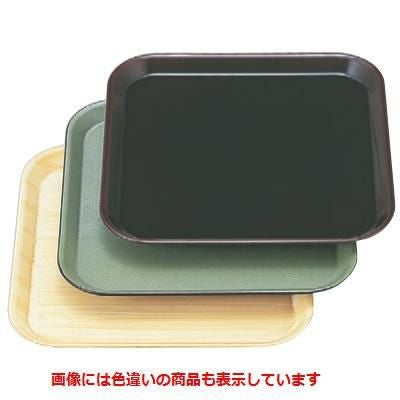 トレー 耐熱33cm角トレーグリーン雲流 NS加工
